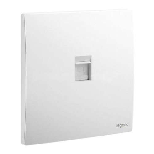 Розетка RJ45 5e UTP - Mallia - Matt White