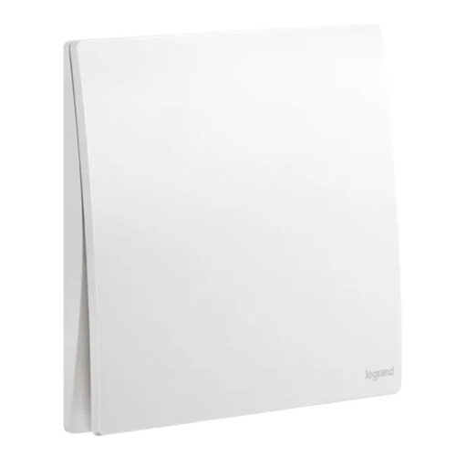 Выключатель одноклавишный - Mallia - Matt White