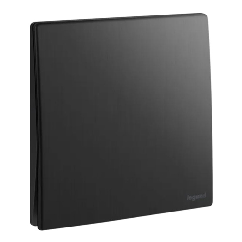 Переключатель одноклавишный - Mallia - Brushed Black