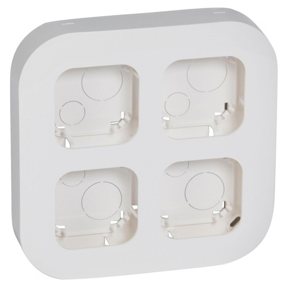 Установочный блок 4 поста - Forix - белый