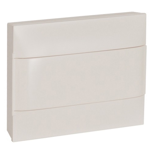 Щиток накладной - Practibox S - 12 модулей - белая дверь