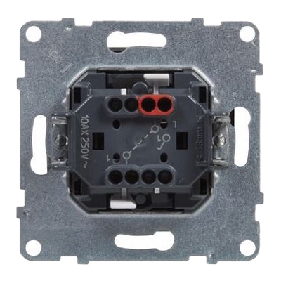 Выключатель одноклавишный - Suno - слоновая кость