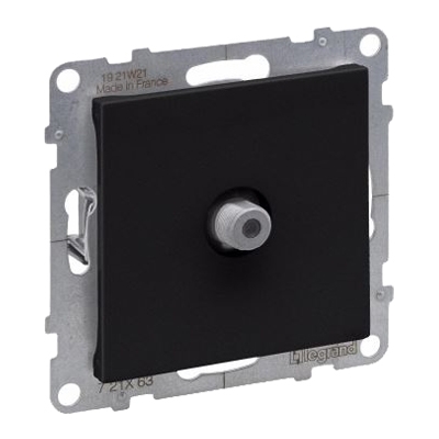 Розетка TV-F 1.5 дБ - Suno - антрацит