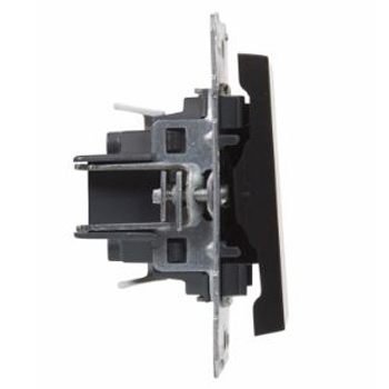 Выключатель одноклавишный - Suno - антрацит