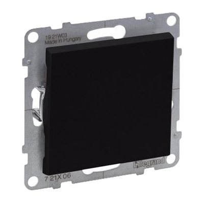 Переключатель одноклавишный - Suno - антрацит