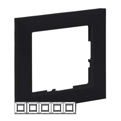 Рамка 5 постов - Suno - антрацит