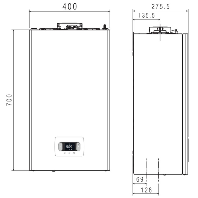 Конденсационный газовый котел - Beretta CIAO X 30C