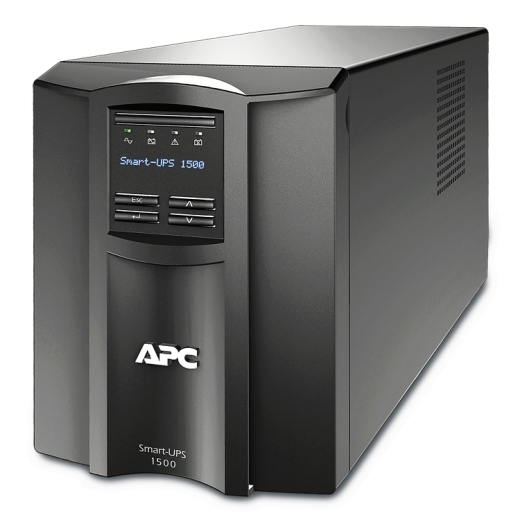 UPS - APC Smart-UPS 1500 VA with Smart Connect Port, 1000 W