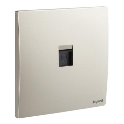 Розетка RJ45 5e UTP - Mallia - Champagne