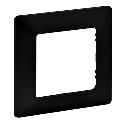 Рамка 1 пост - Valena Life - черный