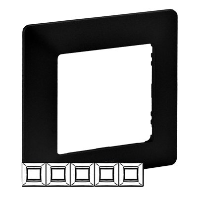 Рамка 5 постов - Valena Life - черный