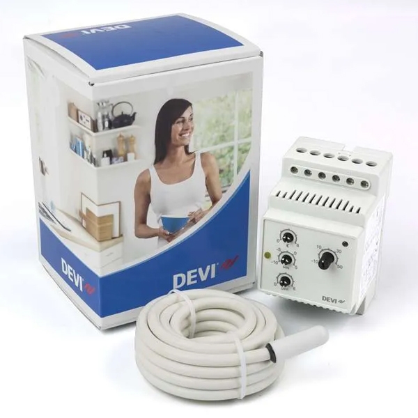 Терморегулятор - DEVIreg 316, -10C... +50C с датчиком пола