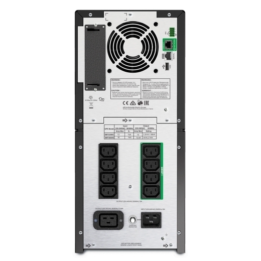 UPS - APC Smart-UPS с Smart Connect Port + SmartSlot 3000 ВА, 2700 Вт