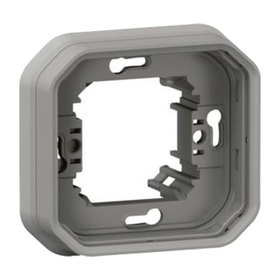 Рамка 1 пост - Plexo IP55 - серый