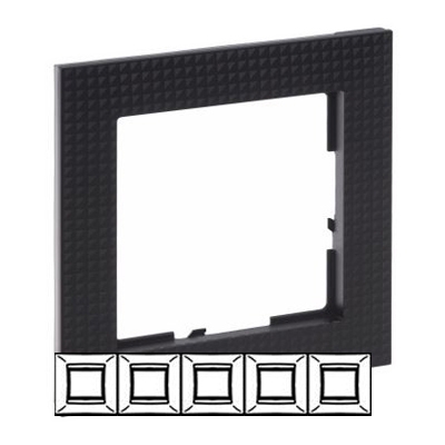 Рамка 5 постов - Suno - brushed black