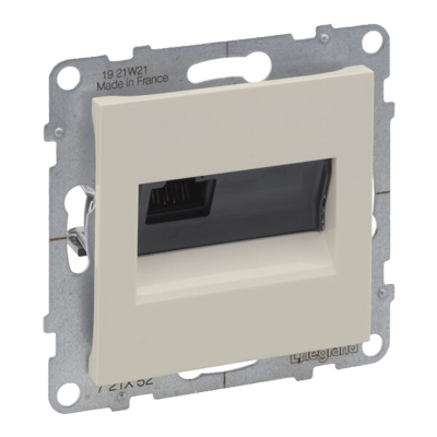 Розетка RJ45 5e UTP - Suno - слоновая кость