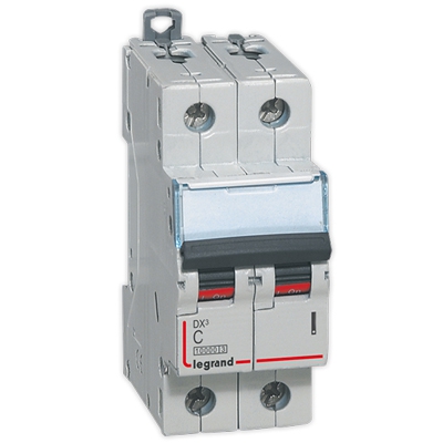 Автоматический выключатель - DX³ 6000 2P, C16A