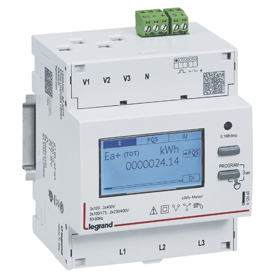 Трехфазный счётчик - Legrand EMDX³ 5A