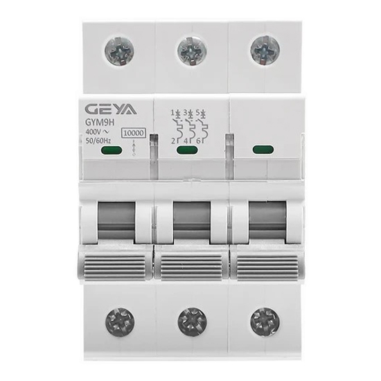 Автоматический выключатель - MCB GYM9H - 3P, C100A, 10 kA