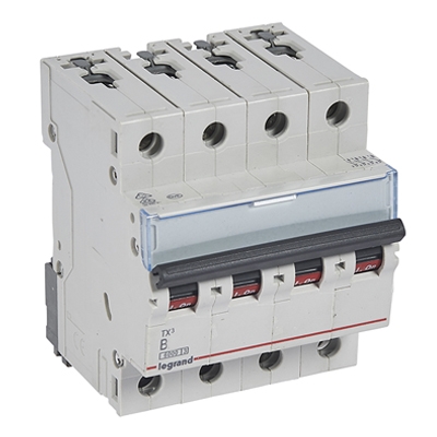 Автоматический выключатель - TX3 6000 4P, B20А BIC