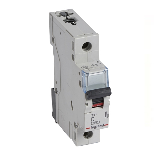 Автоматический выключатель - TX3 6000 1P, D6A BIC