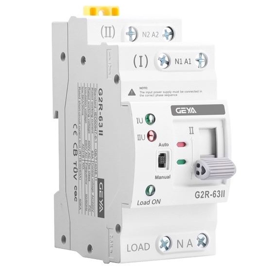 Модульный автоматический переключатель G2R-63 2P - GEYA
