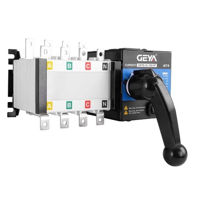 Выключатель-разъединитель с приводом GATS-G - 4P 250A - GEYA