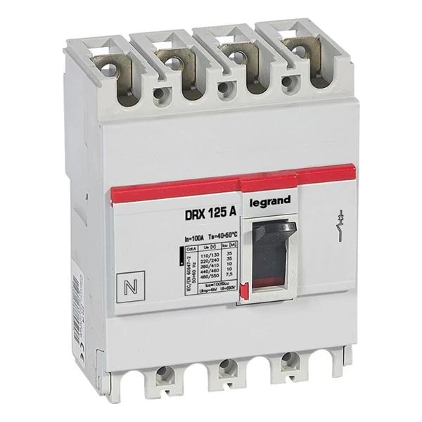 Circuit breaker - DRX-125 4P, 20A