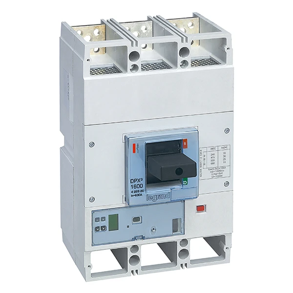 Автоматический выключатель - DPX³-1600 S10 3P, 1000A, 36kA