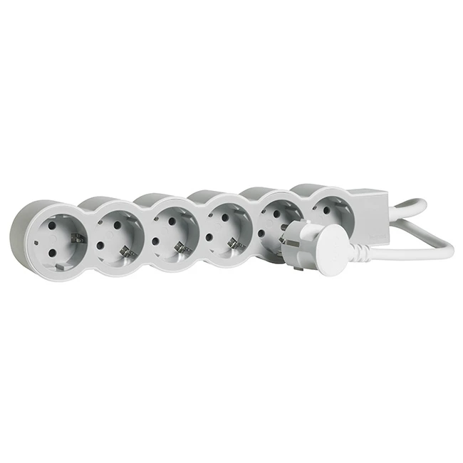 Multi-outlet extension for standard 6 x 2P+E - with 5 m cable
