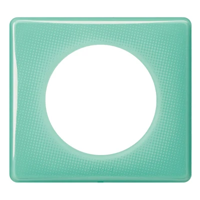 Рамка 1 пост - Celiane - бирюзовый муар