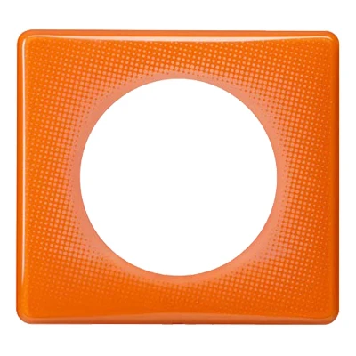 Рамка 1 пост - Celiane - оранжевый муар