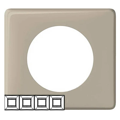 Рамка 4 поста - Celiane - слоновая кость