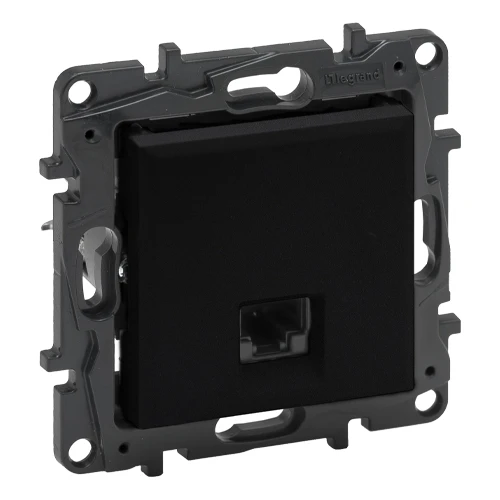 Розетка RJ45 6 UTP - Niloe Step - чёрный