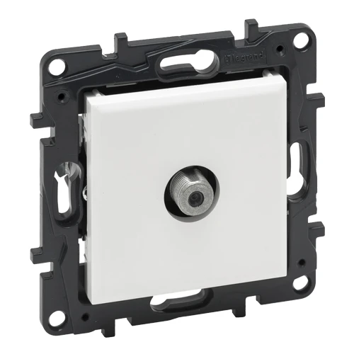 Розетка TV-F 1.5 дБ - Niloe Step - белый