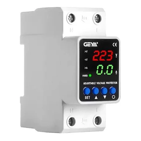Реле напряжения, тока и мощности с Wi-Fi - GPS6-VAWIFI 2P 63A - GEYA