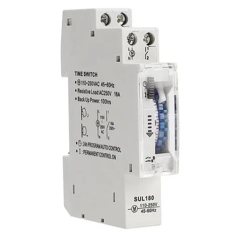 Таймер механический - TB45 16A ,1250V, 100hrs - GEYA