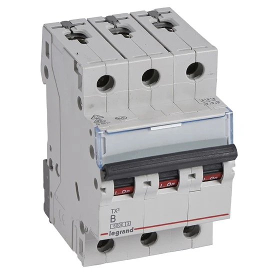 Circuit breaker - TX3 6000 3P, B4A, 6kА, BIC