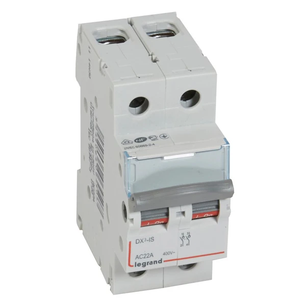 Выключатель - разъединитель - DX³-IS 2P, 63A