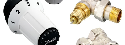 Комплект терморегуляторов - RA-FN, RAS-C, RLV-S - угловой