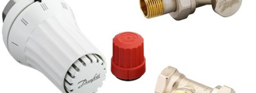 Комплект терморегуляторов - RA-N+RLV-S+RAE - прямой