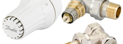 Комплект терморегуляторов - RA-N+RLV-S+RAE - угловой