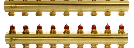 Распределительный коллектор с настройкой - Manifold 9+9