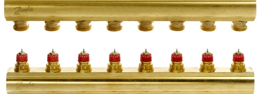 Распределительный коллектор с настройкой - Manifold 8+8