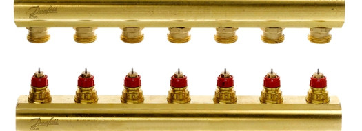 Распределительный коллектор с настройкой - Manifold 7+7