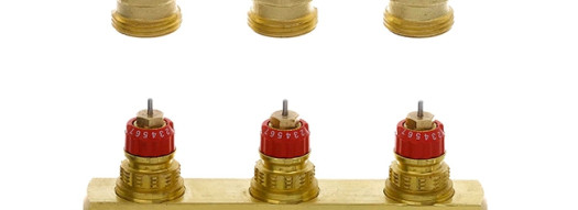 Распределительный коллектор с настройкой - Manifold 3+3