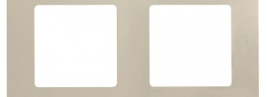 Рамка 2 поста - Niloe/Etika - слоновая кость