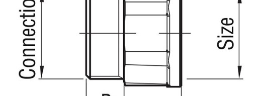 Фитинг для многослойных труб - 1/2 внутренняя резьба - F.I.V."