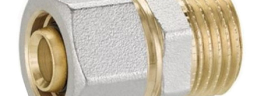 Фитинг прямой 20х1/2 с внешней резьбой - F.I.V."