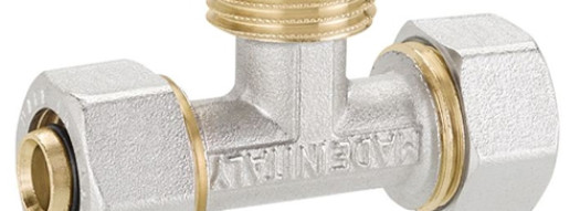 Фитинг Т-образный 20х1/2х20 с наружной резбой - F.I.V."